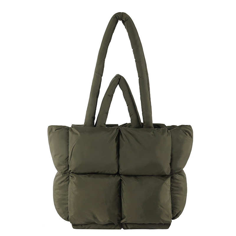 Veloura Puffer Tote Bag