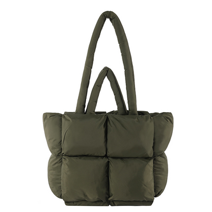 Veloura Puffer Tote Bag