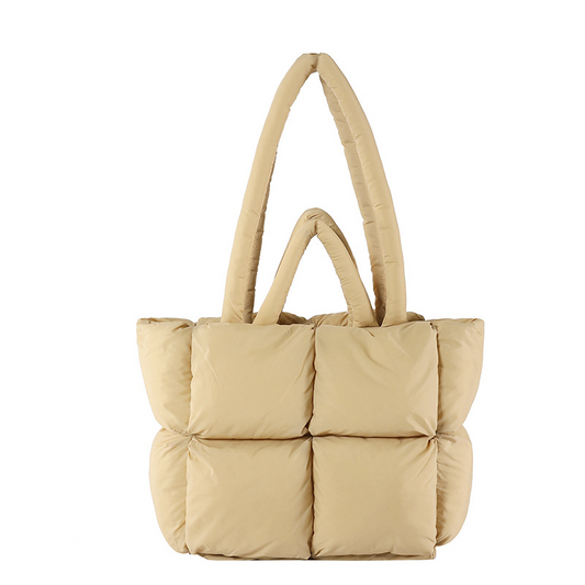 Veloura Puffer Tote Bag